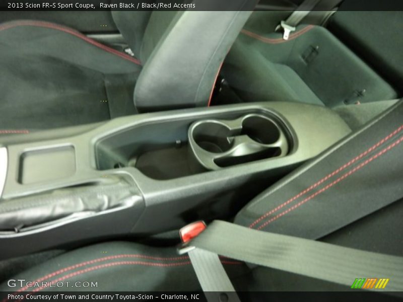 Raven Black / Black/Red Accents 2013 Scion FR-S Sport Coupe