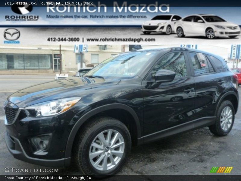 Jet Black Mica / Black 2015 Mazda CX-5 Touring