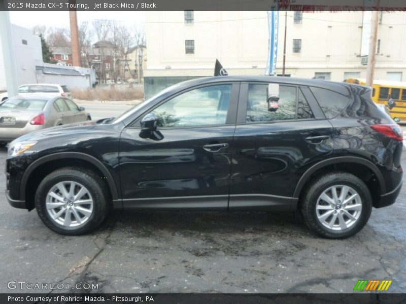 Jet Black Mica / Black 2015 Mazda CX-5 Touring