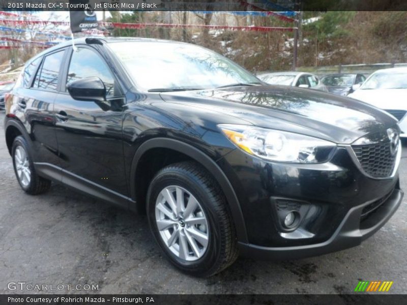 Jet Black Mica / Black 2015 Mazda CX-5 Touring