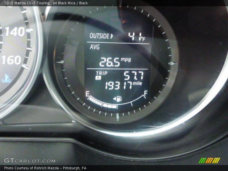 Jet Black Mica / Black 2015 Mazda CX-5 Touring