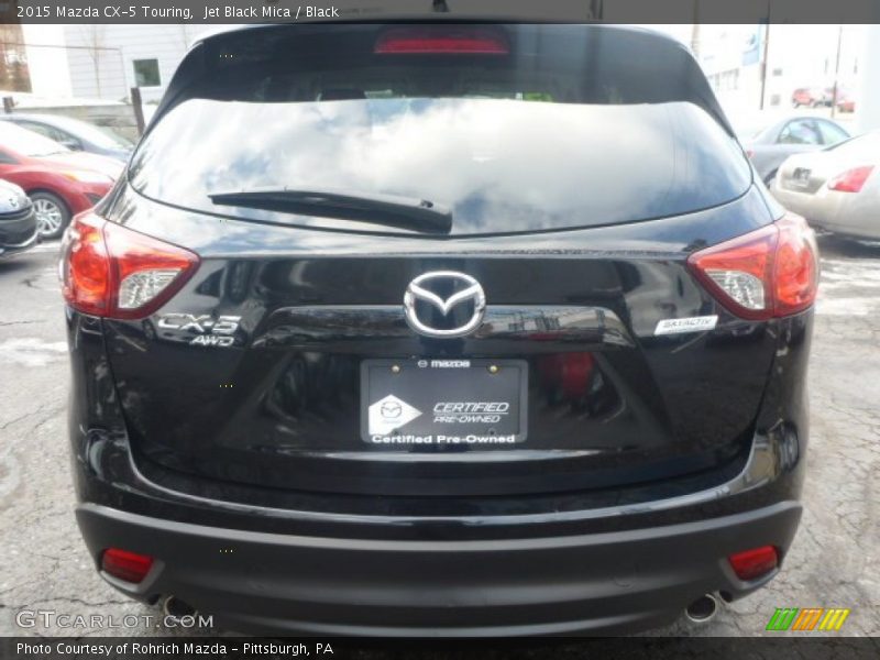 Jet Black Mica / Black 2015 Mazda CX-5 Touring