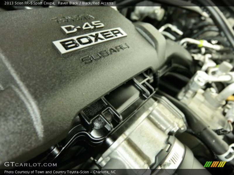 Raven Black / Black/Red Accents 2013 Scion FR-S Sport Coupe