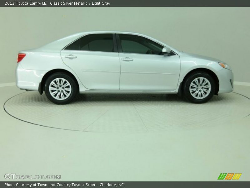 Classic Silver Metallic / Light Gray 2012 Toyota Camry LE