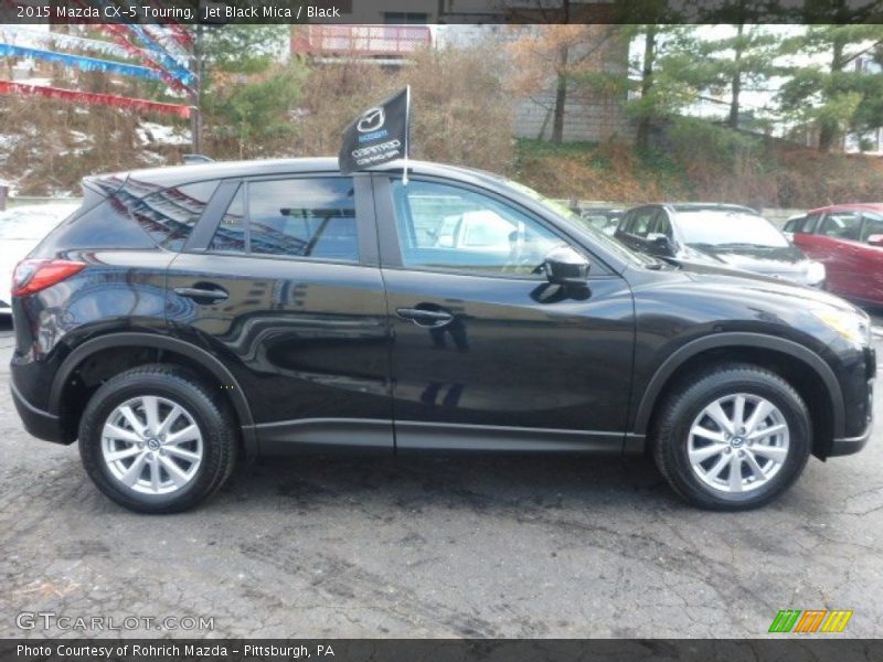 Jet Black Mica / Black 2015 Mazda CX-5 Touring