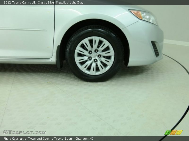 Classic Silver Metallic / Light Gray 2012 Toyota Camry LE