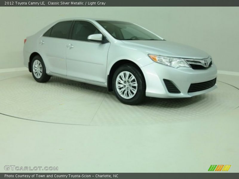 Classic Silver Metallic / Light Gray 2012 Toyota Camry LE