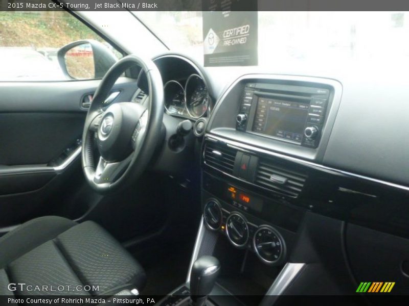 Jet Black Mica / Black 2015 Mazda CX-5 Touring