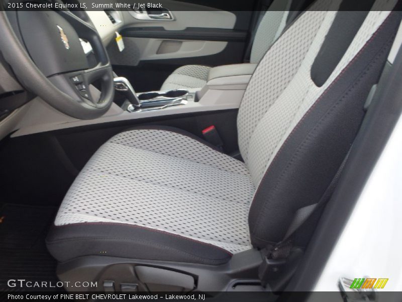 Summit White / Jet Black 2015 Chevrolet Equinox LS