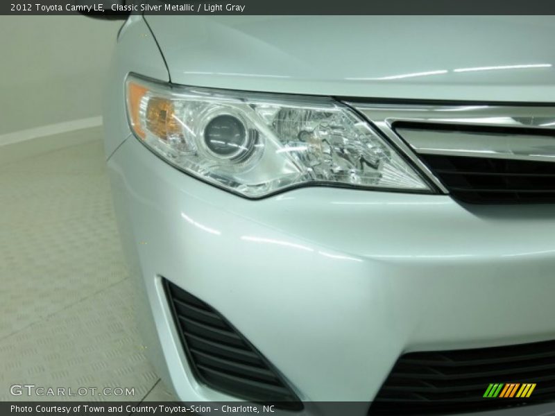 Classic Silver Metallic / Light Gray 2012 Toyota Camry LE