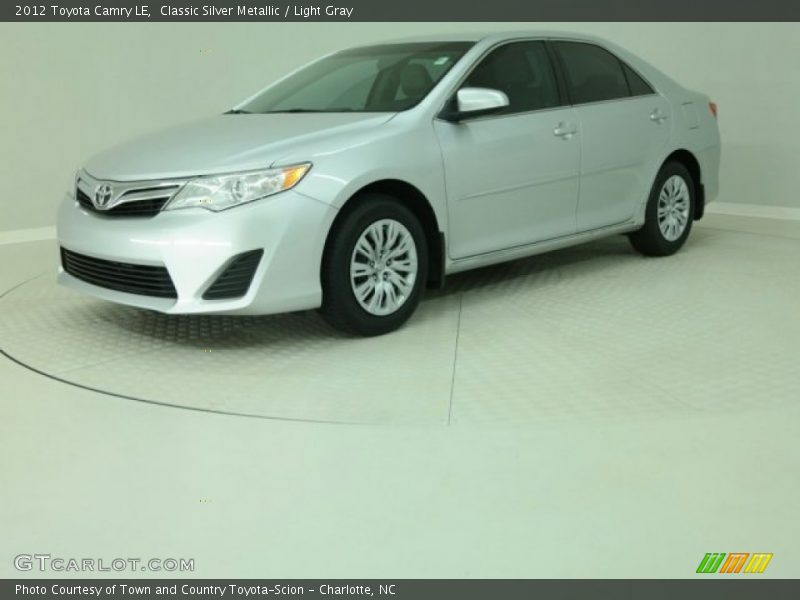 Classic Silver Metallic / Light Gray 2012 Toyota Camry LE