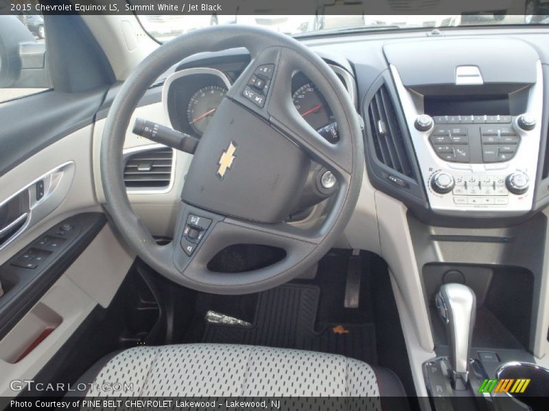 Summit White / Jet Black 2015 Chevrolet Equinox LS