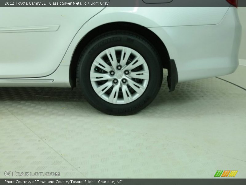Classic Silver Metallic / Light Gray 2012 Toyota Camry LE