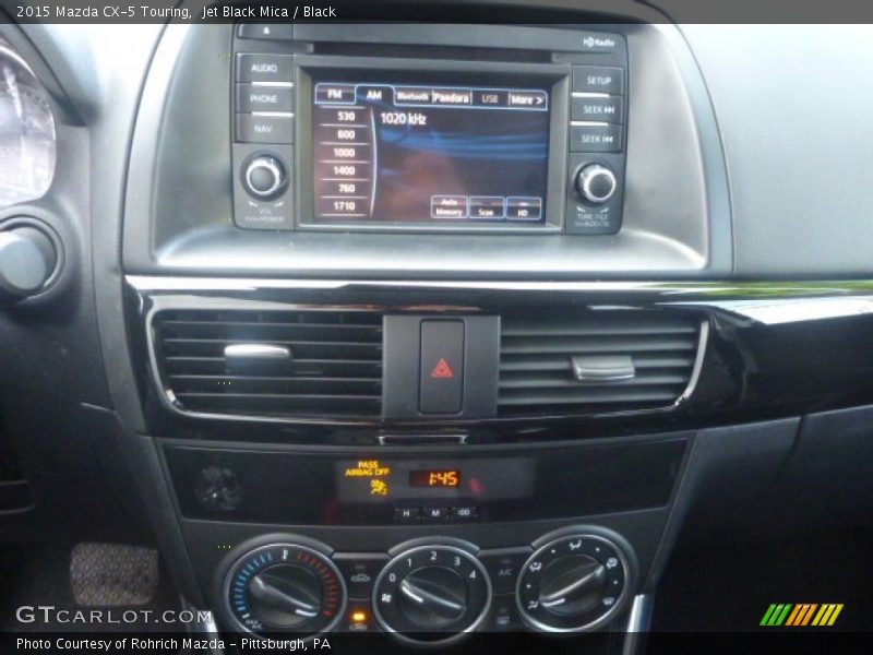 Jet Black Mica / Black 2015 Mazda CX-5 Touring