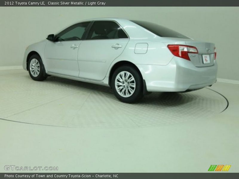 Classic Silver Metallic / Light Gray 2012 Toyota Camry LE