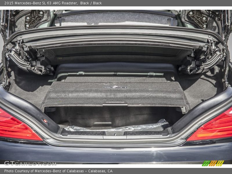 Black / Black 2015 Mercedes-Benz SL 63 AMG Roadster