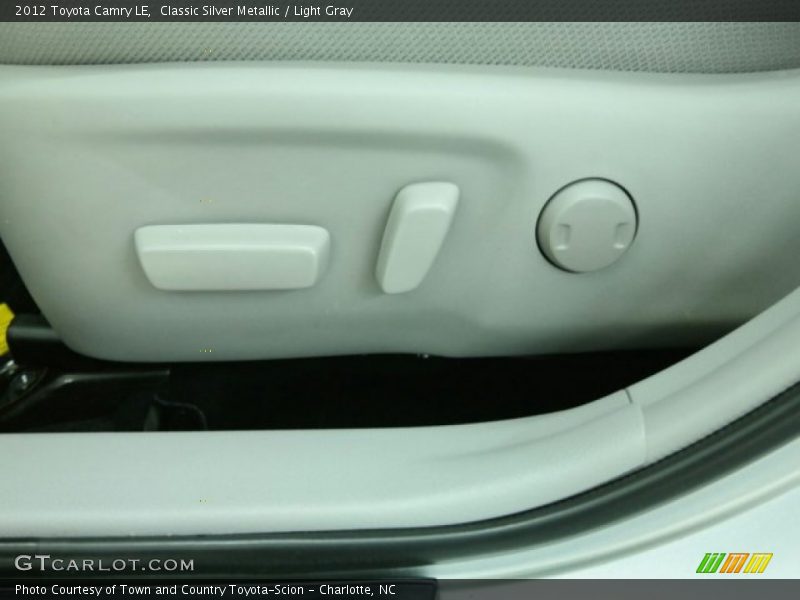 Classic Silver Metallic / Light Gray 2012 Toyota Camry LE