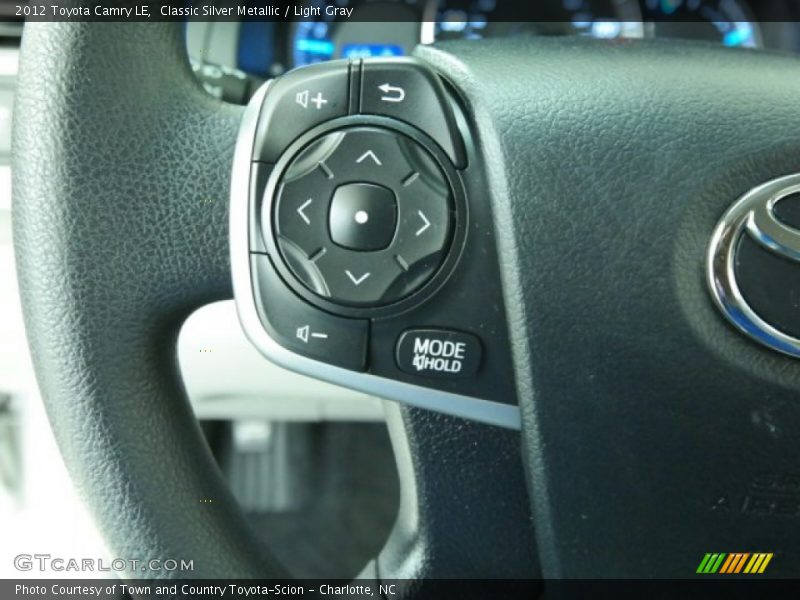 Classic Silver Metallic / Light Gray 2012 Toyota Camry LE