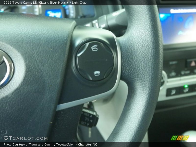 Classic Silver Metallic / Light Gray 2012 Toyota Camry LE