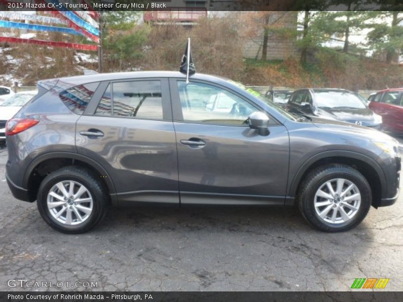 Meteor Gray Mica / Black 2015 Mazda CX-5 Touring