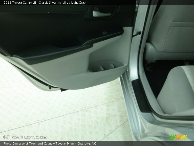 Classic Silver Metallic / Light Gray 2012 Toyota Camry LE