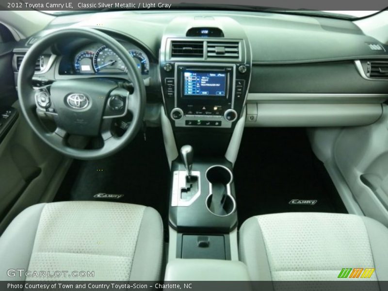 Classic Silver Metallic / Light Gray 2012 Toyota Camry LE