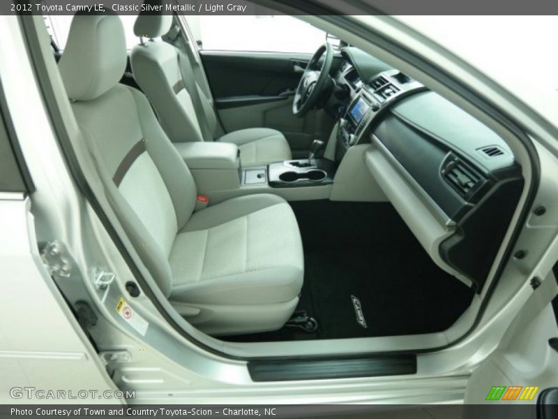 Classic Silver Metallic / Light Gray 2012 Toyota Camry LE