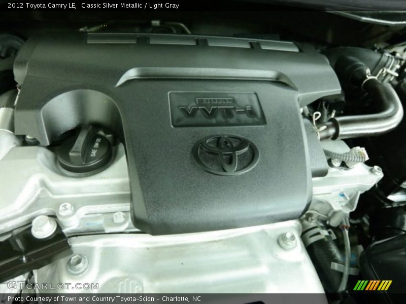 Classic Silver Metallic / Light Gray 2012 Toyota Camry LE