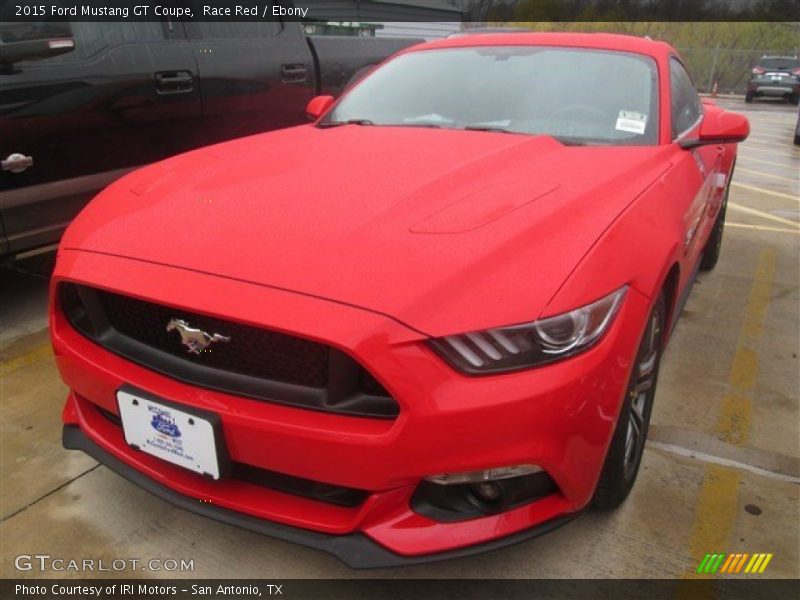Race Red / Ebony 2015 Ford Mustang GT Coupe