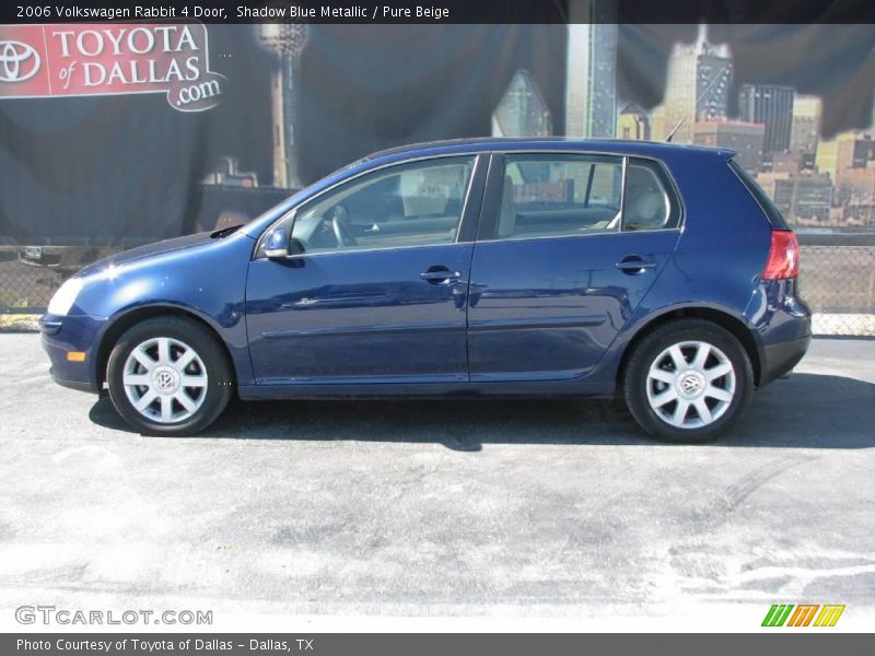 Shadow Blue Metallic / Pure Beige 2006 Volkswagen Rabbit 4 Door