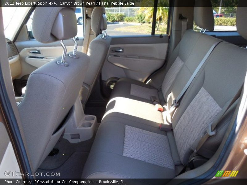 Canyon Brown Pearl / Pastel Pebble Beige 2012 Jeep Liberty Sport 4x4