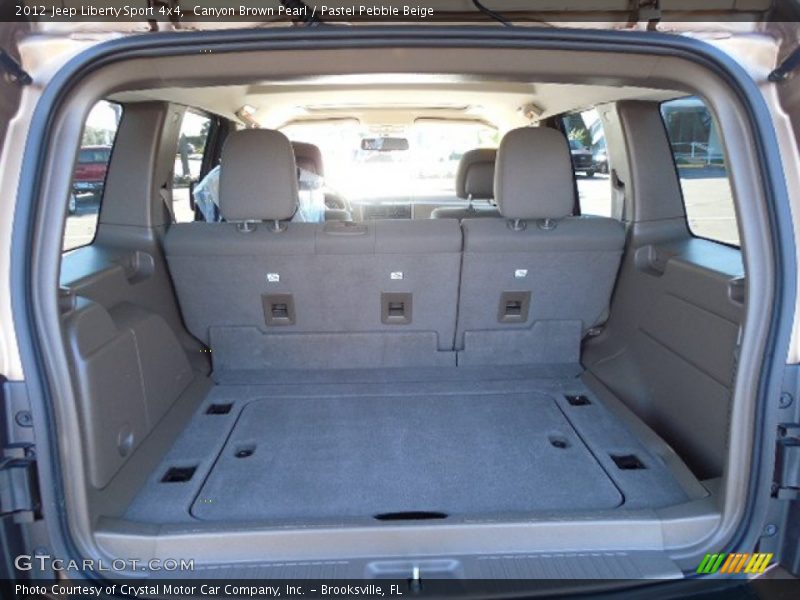 Canyon Brown Pearl / Pastel Pebble Beige 2012 Jeep Liberty Sport 4x4