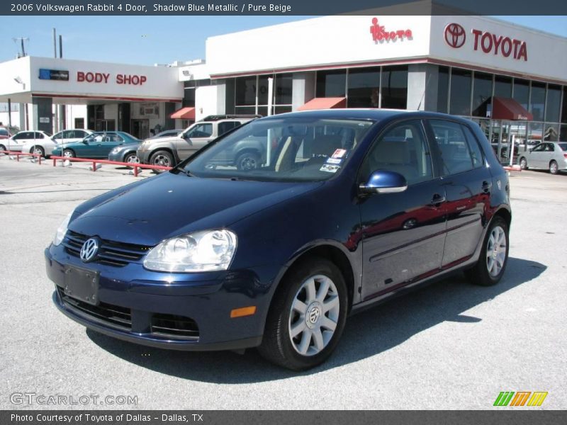 Shadow Blue Metallic / Pure Beige 2006 Volkswagen Rabbit 4 Door