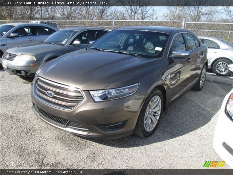 Caribou Metallic / Charcoal Black 2015 Ford Taurus Limited