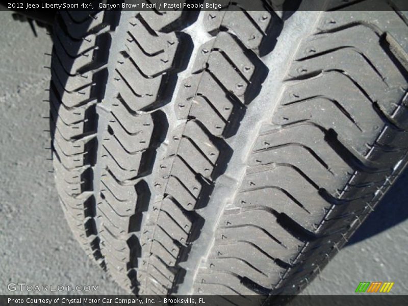 Canyon Brown Pearl / Pastel Pebble Beige 2012 Jeep Liberty Sport 4x4