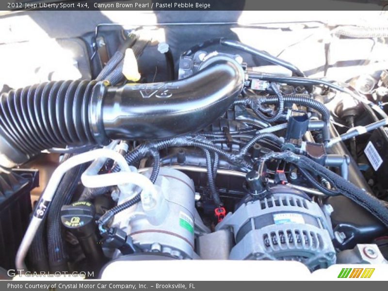 Canyon Brown Pearl / Pastel Pebble Beige 2012 Jeep Liberty Sport 4x4