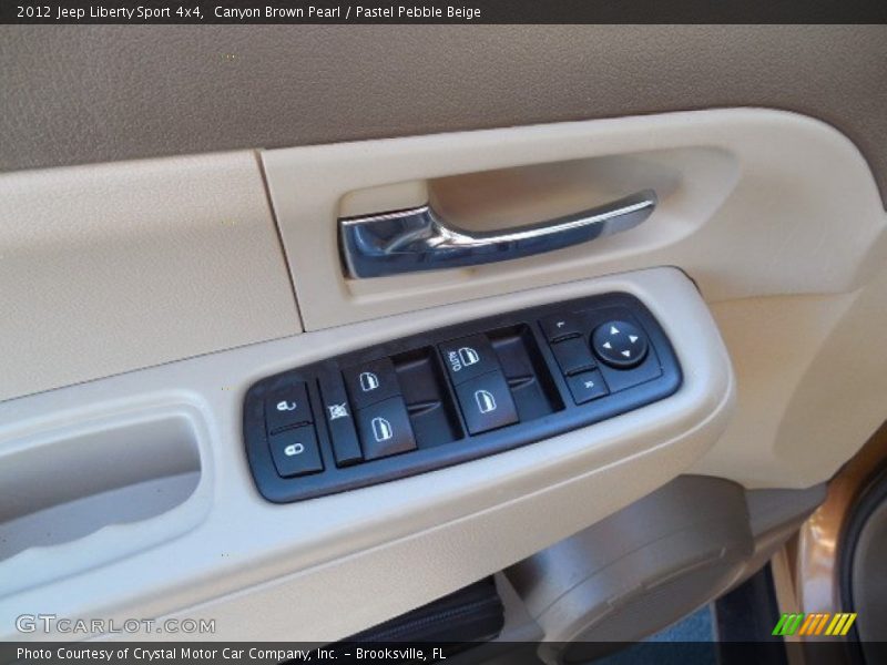 Canyon Brown Pearl / Pastel Pebble Beige 2012 Jeep Liberty Sport 4x4