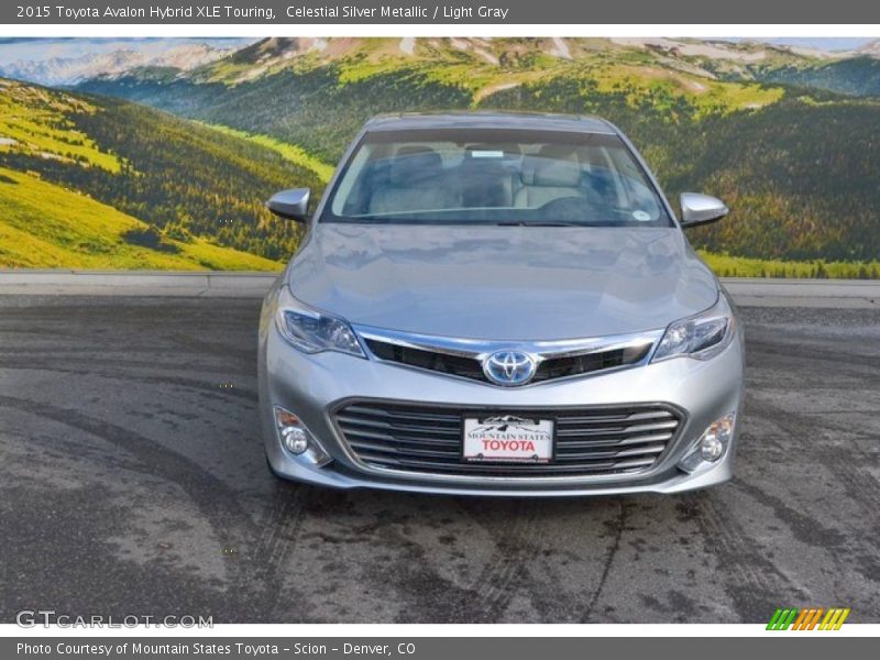 Celestial Silver Metallic / Light Gray 2015 Toyota Avalon Hybrid XLE Touring