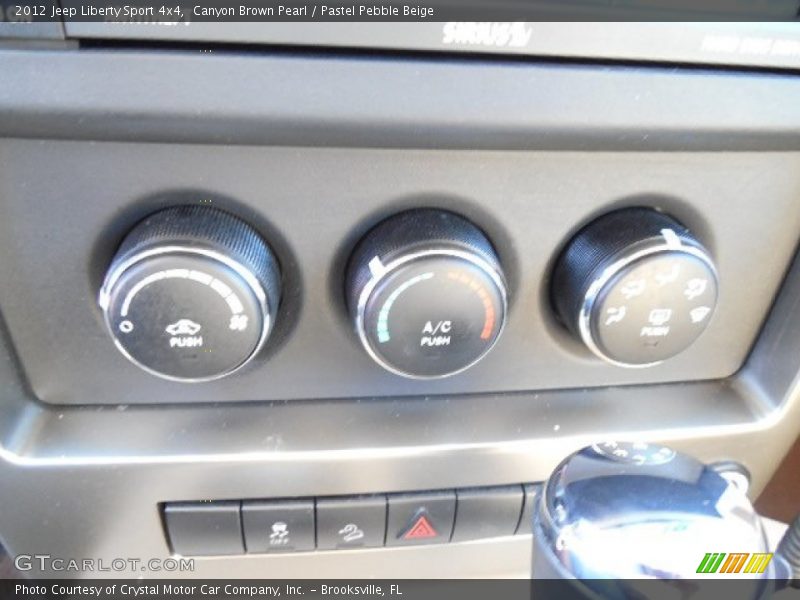 Canyon Brown Pearl / Pastel Pebble Beige 2012 Jeep Liberty Sport 4x4