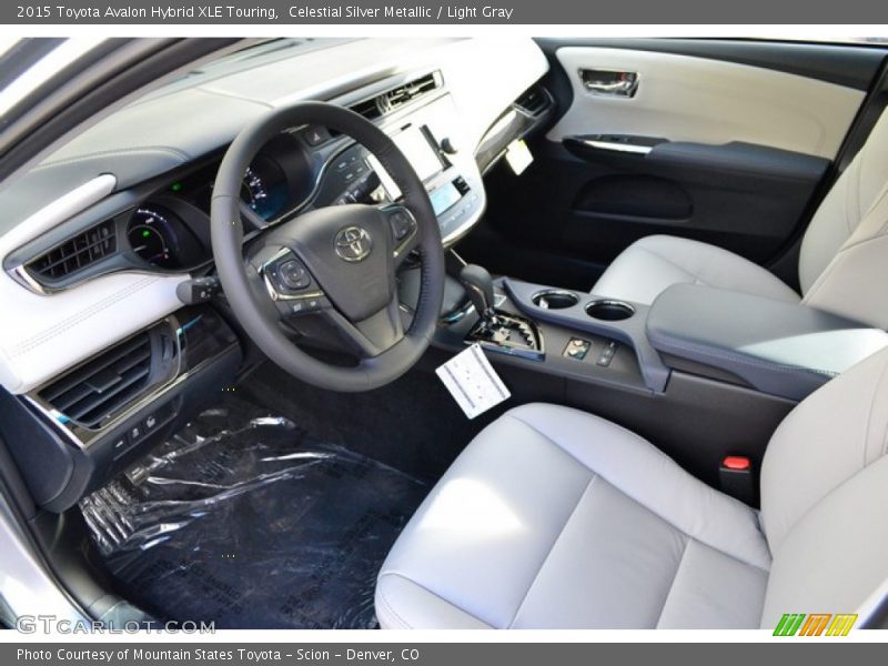 Celestial Silver Metallic / Light Gray 2015 Toyota Avalon Hybrid XLE Touring