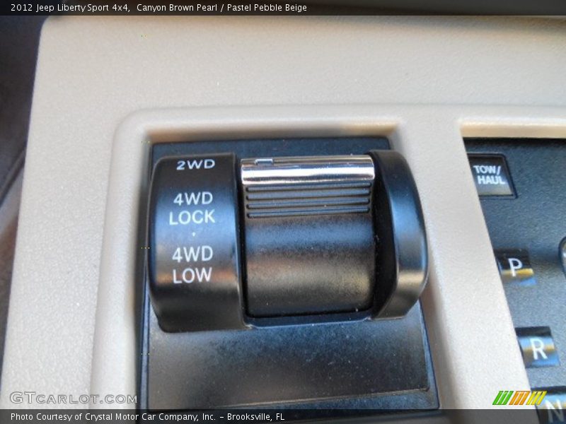 Canyon Brown Pearl / Pastel Pebble Beige 2012 Jeep Liberty Sport 4x4