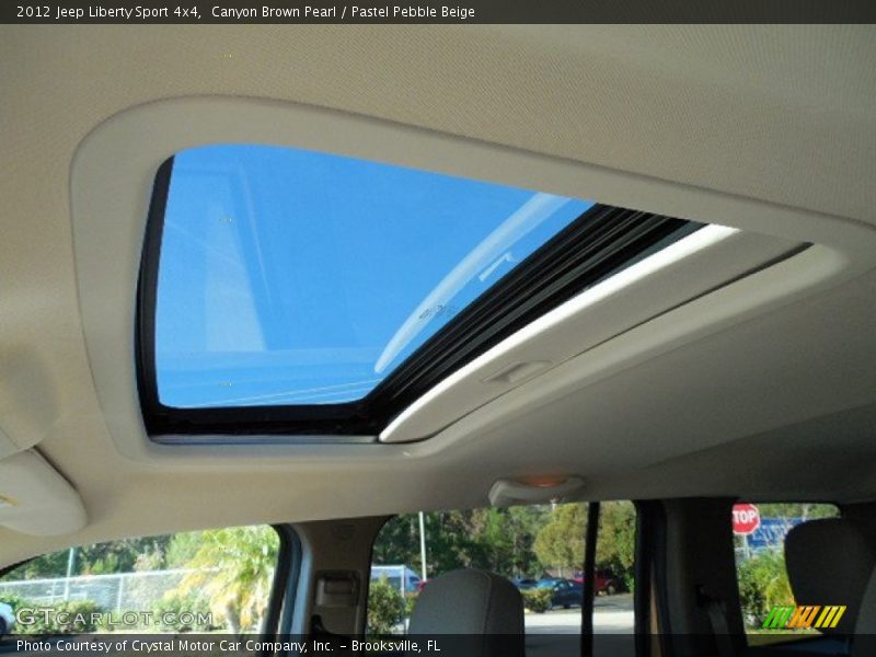 Canyon Brown Pearl / Pastel Pebble Beige 2012 Jeep Liberty Sport 4x4