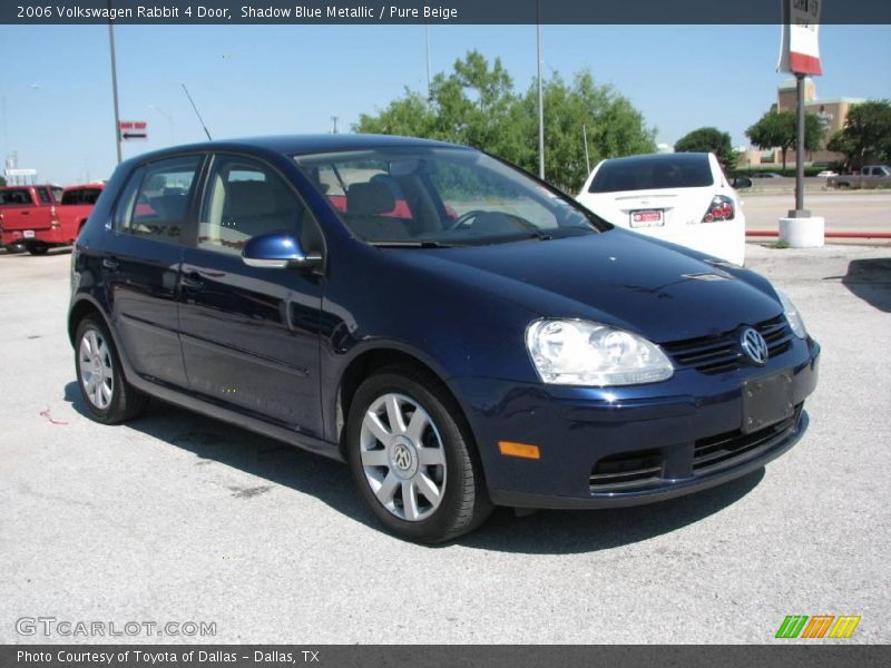 Shadow Blue Metallic / Pure Beige 2006 Volkswagen Rabbit 4 Door