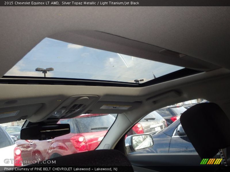 Silver Topaz Metallic / Light Titanium/Jet Black 2015 Chevrolet Equinox LT AWD