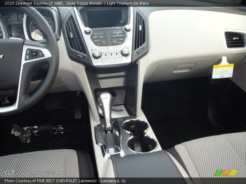 Silver Topaz Metallic / Light Titanium/Jet Black 2015 Chevrolet Equinox LT AWD