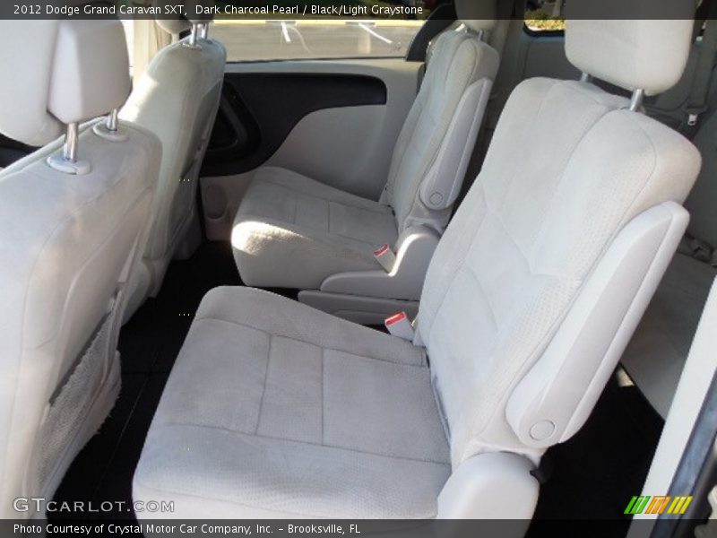 Dark Charcoal Pearl / Black/Light Graystone 2012 Dodge Grand Caravan SXT