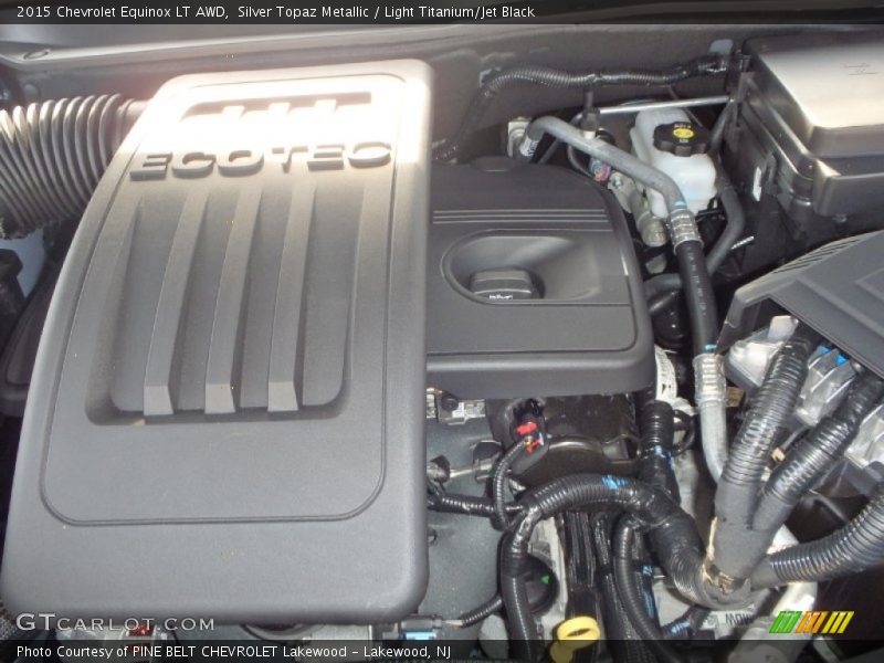 Silver Topaz Metallic / Light Titanium/Jet Black 2015 Chevrolet Equinox LT AWD