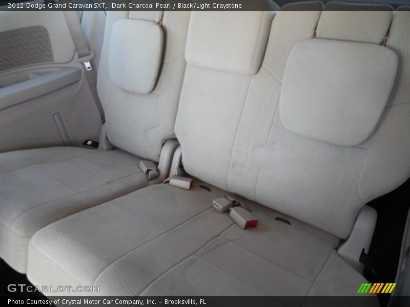 Dark Charcoal Pearl / Black/Light Graystone 2012 Dodge Grand Caravan SXT