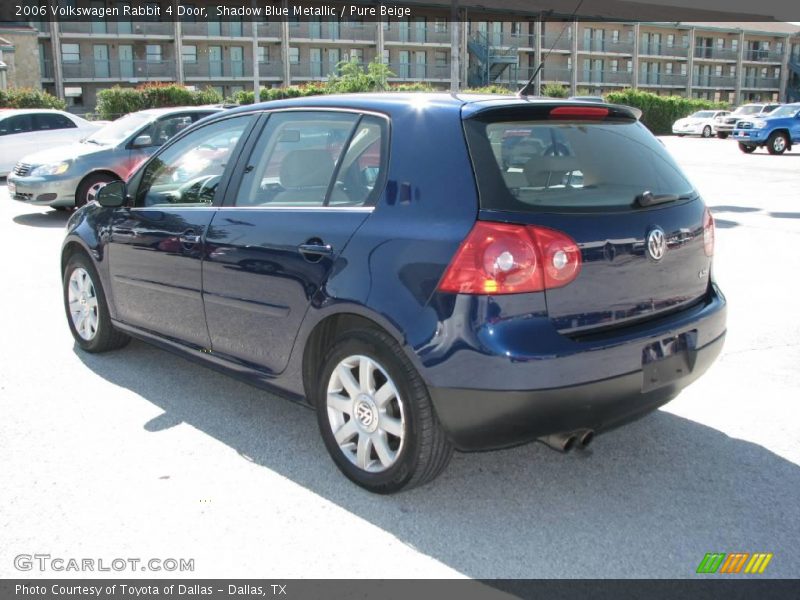 Shadow Blue Metallic / Pure Beige 2006 Volkswagen Rabbit 4 Door