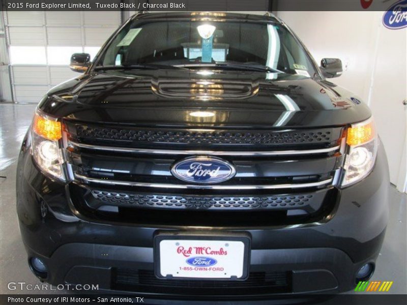 Tuxedo Black / Charcoal Black 2015 Ford Explorer Limited
